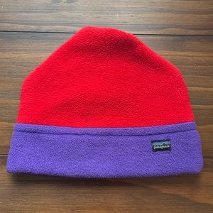 Vintage Patagonia made in USA fleece hat